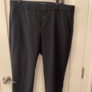 Banana Republic black trousers, Ryan fit, size 12p